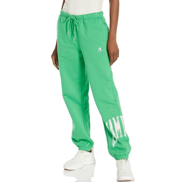 Champion Fleece Track Suit Crew Neck Sweats Green Track Suit Womens Medium - Picture 2 of 7